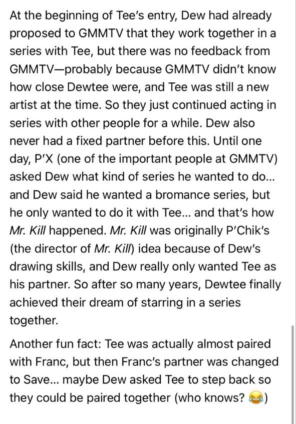 lomldewtee's tweet photo. udah aku pendekkan kisahnya tetap sepanjang ini wkwkwk 😭😭😭 padahal aku baru nyeritain gimana mereka akhirnya bisa kerja bareng.. btw feel free to cmiiw guys.. too many dewtee infos im worried that got confused 🥲 https://t.co/8fWk9qfn72