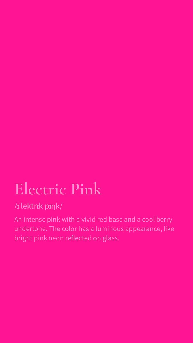 engsep's tweet photo. ละสีกูนะ โห๋ 
My birthday color is "Electric Pink"!"
https://t.co/SqSu64IRxZ https://t.co/naFPQxl9lW