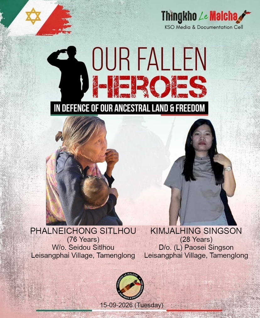 KSO_CCPur's tweet photo. Two unarmed Kuki women were brutally killed by NSCN-IM &amp; ZUF (K) militants while engaged in farming at Leisangphai, 
Muktokhal today.
The victims are :
1. Mrs. Chonga Sitlhou, aged 76.
2. Ms. Kimneo Singson,aged 28.

What threat could they have possibly posed to armed militants? https://t.co/PCeJMIR3vt