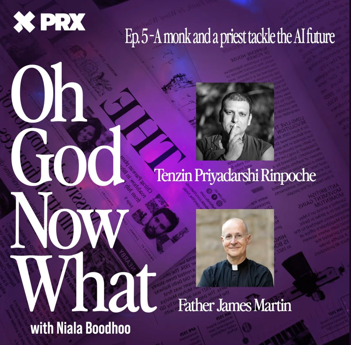 23__Fischer's tweet photo. A monk and a priest tackle the AI future https://t.co/6JRNN9olKb via @YouTube https://t.co/krZFJHS5IS