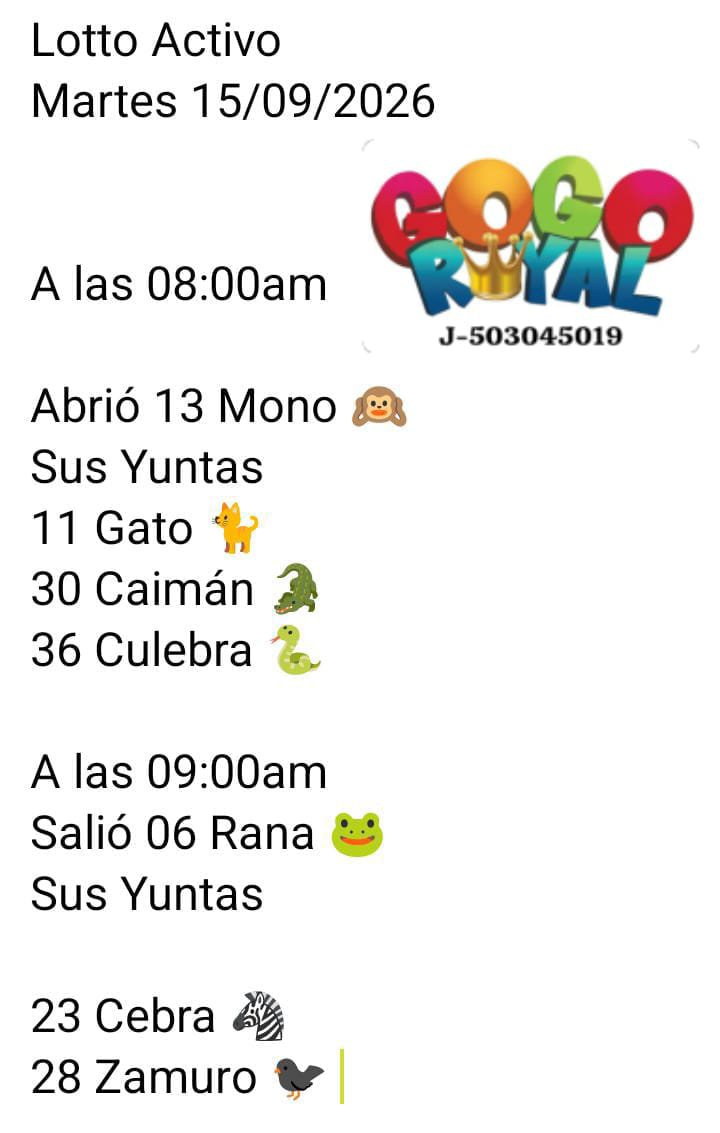 eders2019's tweet photo. Proyecciones en los Animalitos para las Loterías de Lotto Activo, Guacharo Activo y Granja Millonaria, cortesía de 👇👇👇👇👇👇👇👇👇👇 

#GogoRoyal
#gogoroyal.com https://t.co/OQP0WaxLF2