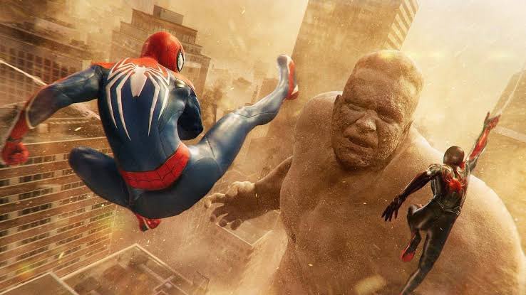 TheMattEffect_'s tweet photo. Insomniac are 4/4 for superhero game intros. BANGERS https://t.co/3Sn1N1pxeH