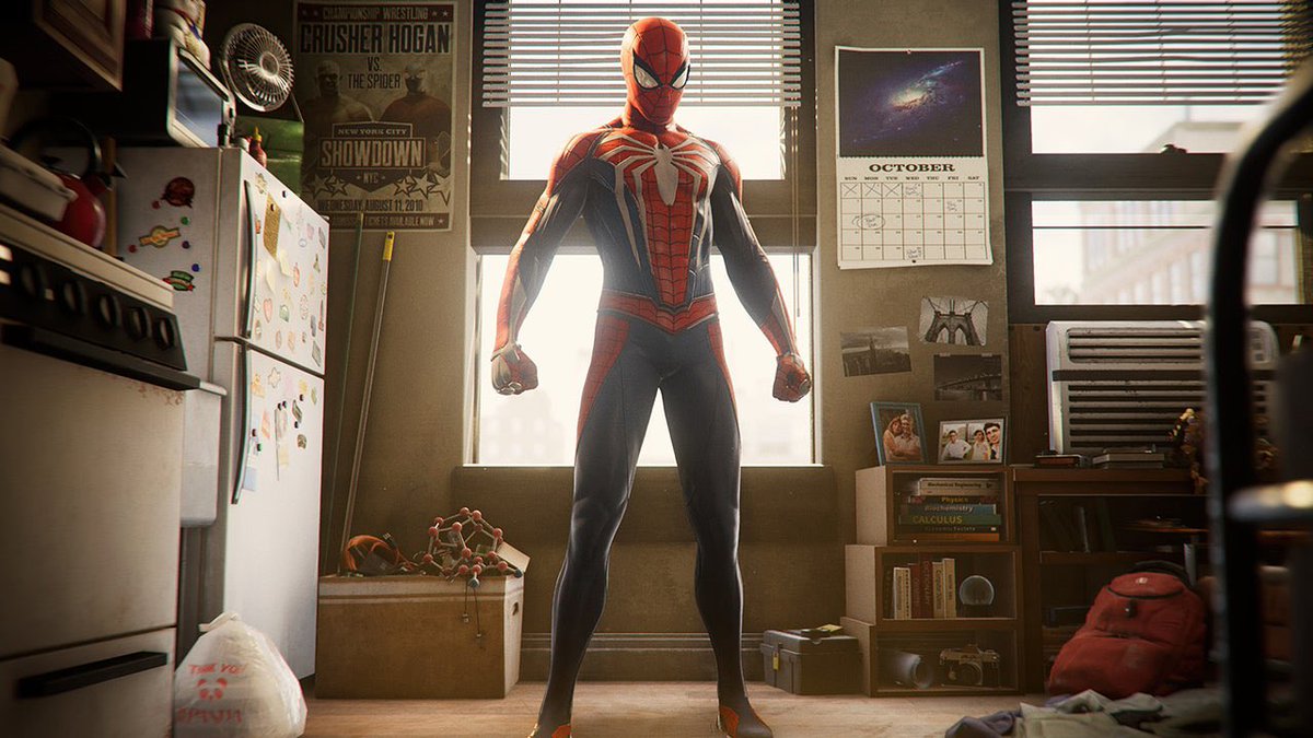 TheMattEffect_'s tweet photo. Insomniac are 4/4 for superhero game intros. BANGERS https://t.co/3Sn1N1pxeH