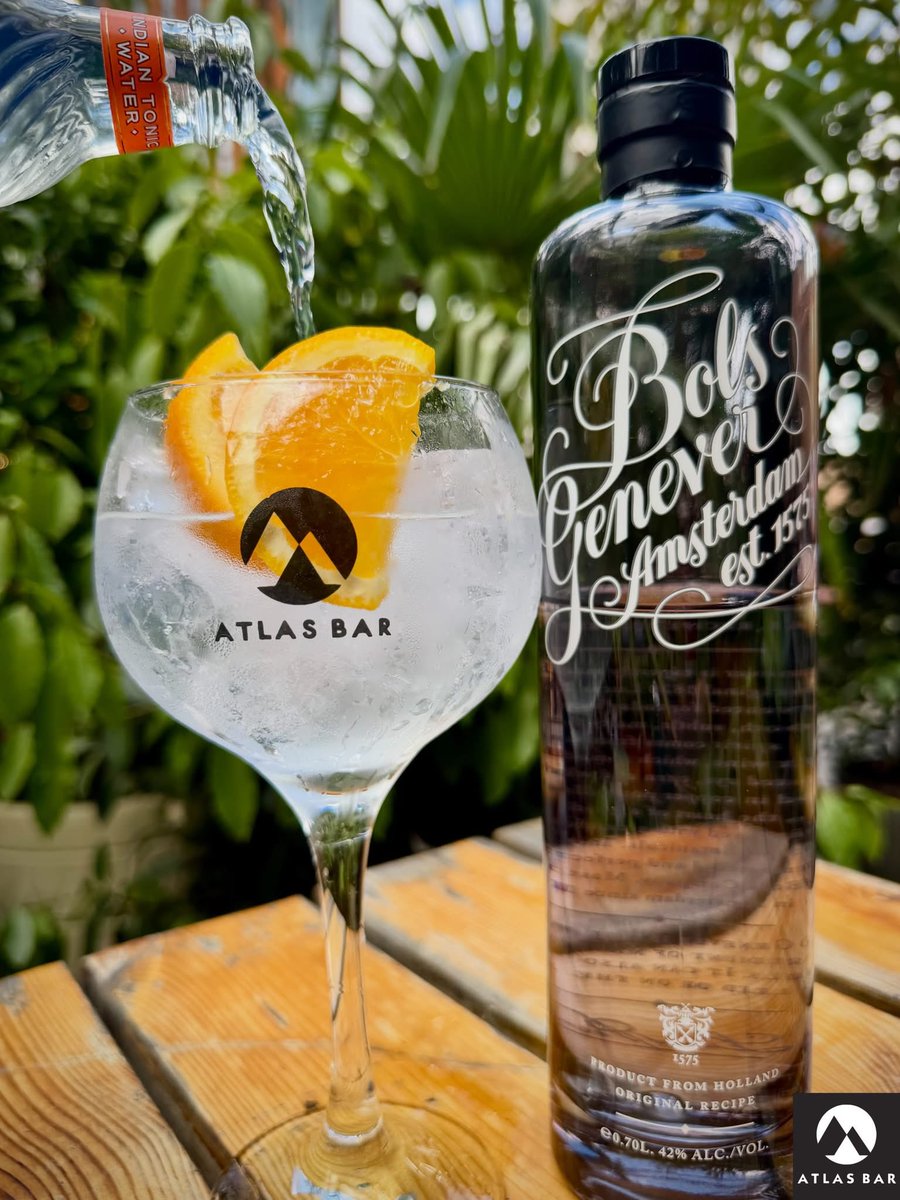 TheGinBible's tweet photo. G I N O F T H E W E E K πΈ
Fancy a @BolsGenever #Gin & @DoubleDutchMix #tonic for a special price?
Β£5 singles and Β£7 doubles, whilst stocks last @TheAtlasBar #Manchester π€© https://t.co/G7hVhJDZv1