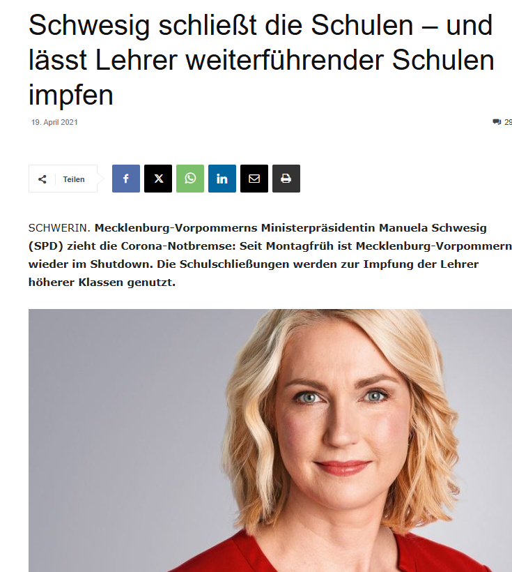 BondiW60043's tweet photo. Schwesig, die Lockdown-Queen von M. V.
https://t.co/7EQVN32Od9 https://t.co/hX1PT9CF6j