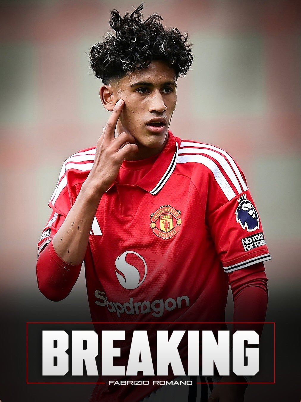 JJ Gabriel has formally asked to leave Manchester United