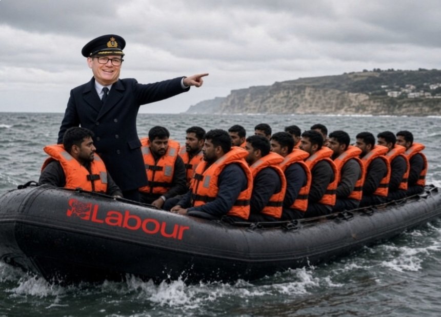 Peckhamdelboy73's tweet photo. @ShabanaMahmood Labour are the people smugglers.
#Getlabourout #getburnhamout https://t.co/1F6GZr208v