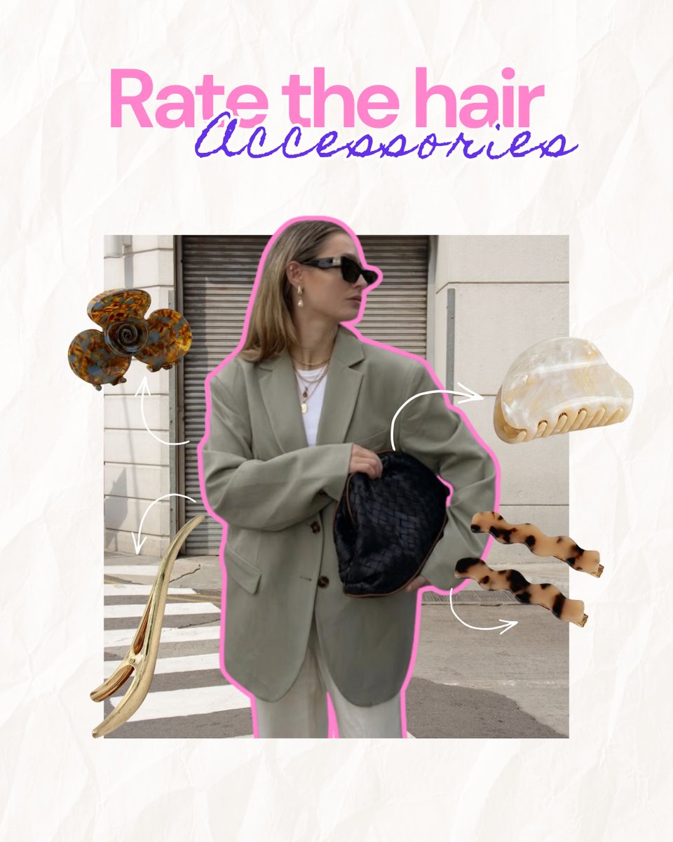 SharmaineBmn's tweet photo. POV: You’ve entered hair-clip paradise—and found everything your hair has been craving. From iconic clips to scrunchies that save any bad hair day. Swipe to rank your top three favorites. Which ones made your list? Save for hairstyle inspiration. https://t.co/huLhN8j880