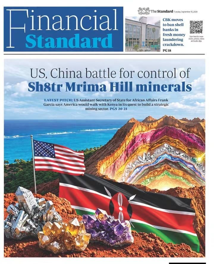 _James041's tweet photo. Mrima Hill Minerals are worth more than Ksh 8T.

Someone has already bargained for his cut in trillions.

Institutionalised thuggery! https://t.co/TAGIvkub3c
