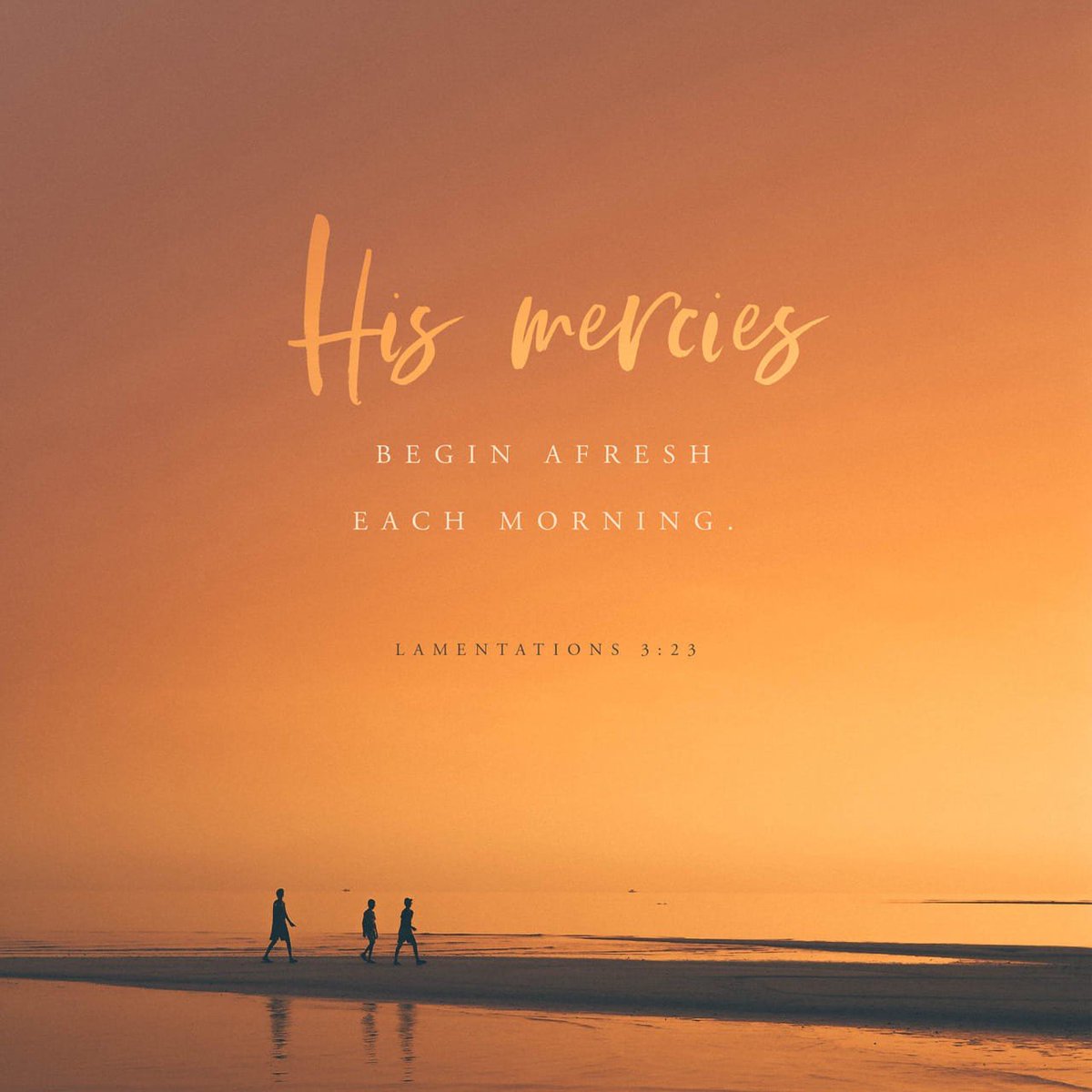 magaarmadillo's tweet photo. The faithful love of the Lord never ends! His mercies never cease. [23] Great is his faithfulness; his mercies begin afresh each morning.
Lamentations 3:22-23 NLT
#SurrenderRoom https://t.co/aJN0Wb6KAt