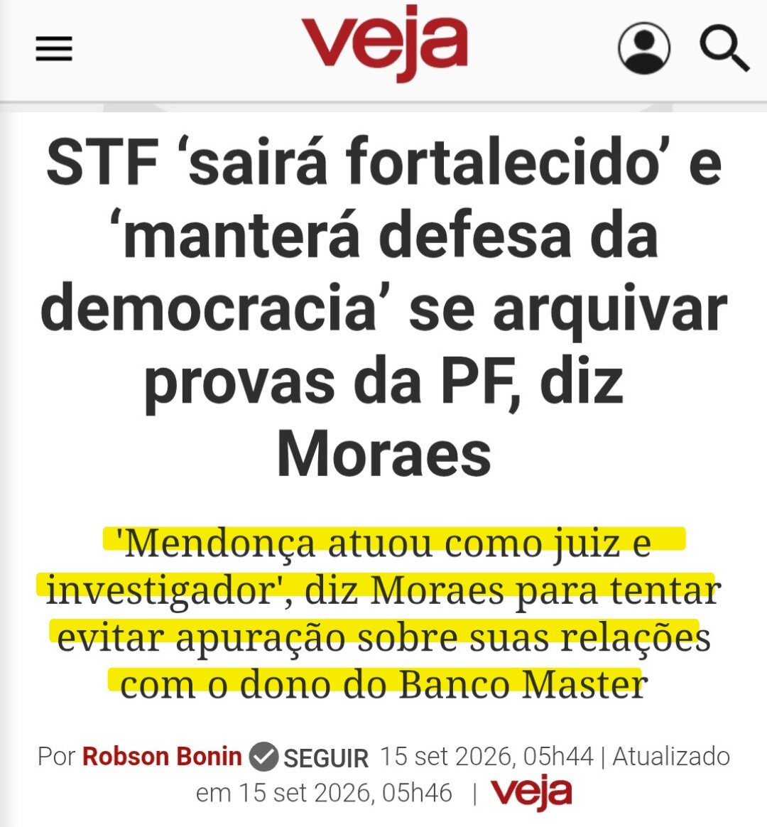 paulodetarsog's tweet photo. O Moraes está afirmando que o Mendonça "atuou como juiz e investigador".

O-MO-RA-ES!

🤦🏻‍♂️ https://t.co/G6YoK5RfgO