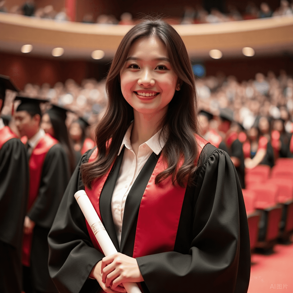 MarielleBltba's tweet photo. Graduation check: cap u0026 gown on, diploma coming, and so many messy, perfect memories tucked in my bag. Ready for the next chapter https://t.co/X4hHzVdJZ2