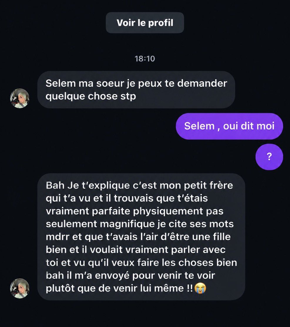 Oussmos1's tweet photo. Le fait qu’il ai envoyé ça à des dizaines de meufs ptdrr https://t.co/OD7xUNtT4t