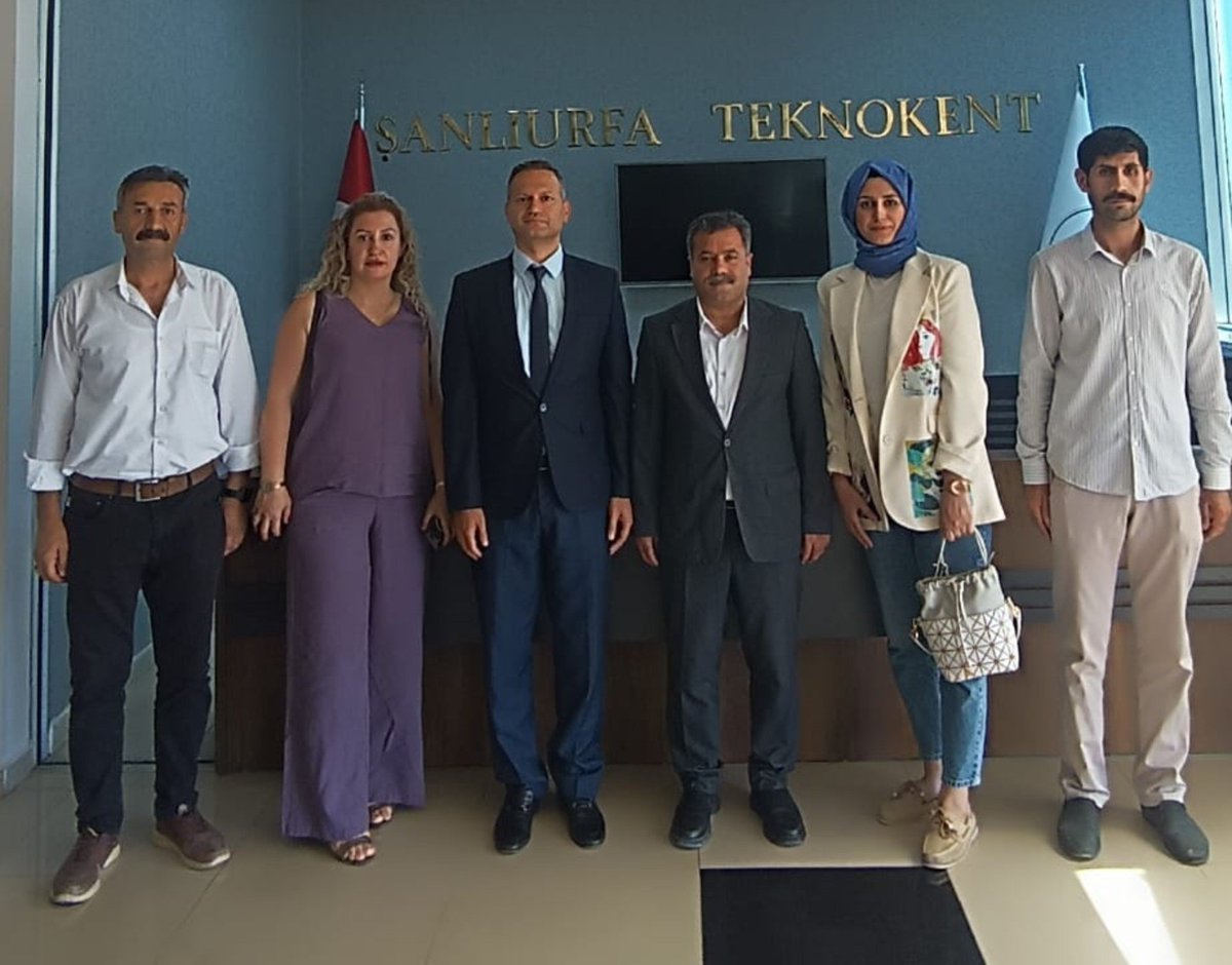 DITIYADGlobal's tweet photo. DİTİYAD Genel Başkanımız Mahmut Demir ve Yönetim Kurulu üyelerimizle birlikte Şanlıurfa Teknokent Genel Müdürü
Prof. Dr. İ. Berkant Aydilek’i ziyaret ettik.

Teknoloji, Ar-Ge, inovasyon ve iş birliği fırsatlarını değerlendirdik. Nazik ev sahiplikleri için teşekkür ederiz. https://t.co/8eLHY0olA1