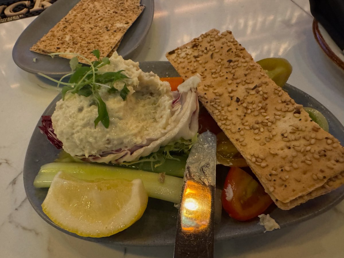 RavenBalotnad's tweet photo. Happiness is landing in South Florida and quickly getting my fix of smoked fish dip! If you know, you know. https://t.co/R5RJzs2fNm