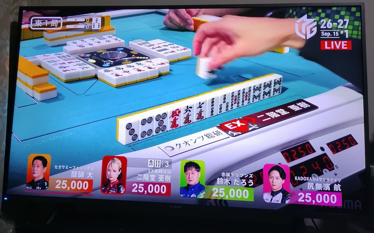 control725's tweet photo. ナイツは堀さん出てくると思った https://t.co/66cLIl8AbO
