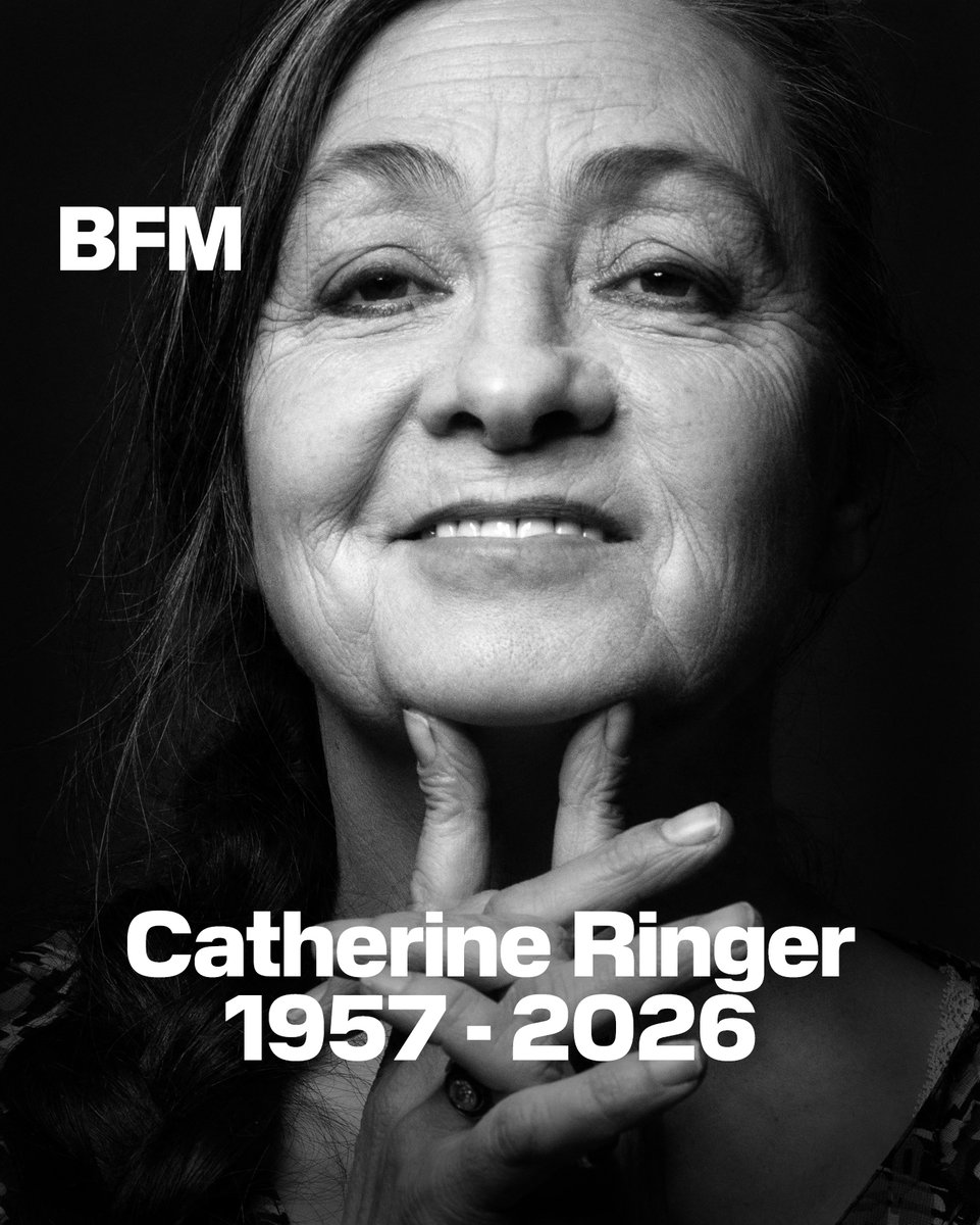 BFMTV's tweet photo. ⚫ALERTE INFO
Catherine Ringer, célèbre voix des Rita Mitsouko, est morte à l'âge de 68 ans
https://t.co/hjB8aoKYAI https://t.co/vr8GePE66a