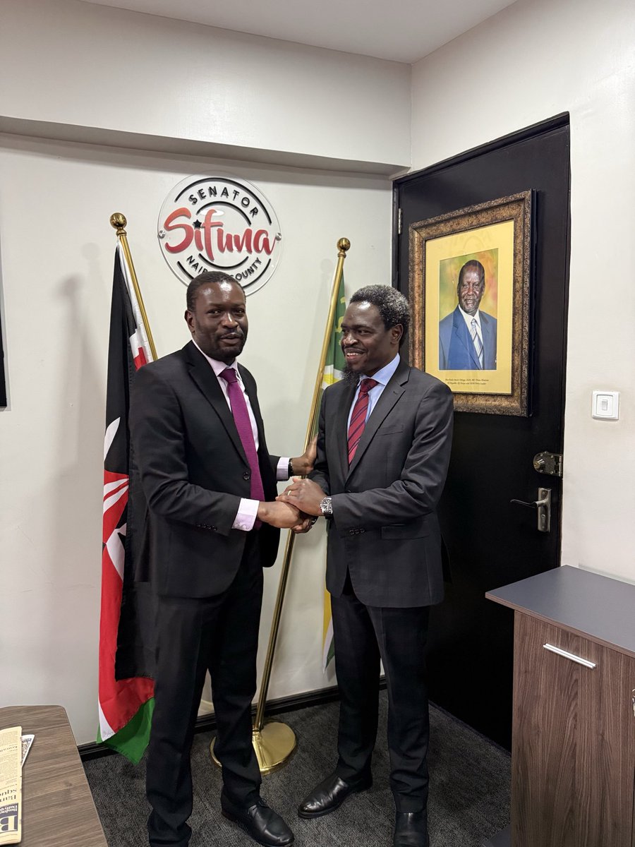 NelsonHavi's tweet photo. The President votes in, and will come from Westlands Constituency. It follows therefore, that when he summons me and requests that we work together as the prospective area Member of National Assembly, I cannot hesitate to comply. 

We discussed how to team up to form the next Government, and to deliver an overwhelming number of votes towards that end for the President and myself, from the 162,000 voters rich Westlands Constituency. 

I hope you have seen us clearly?