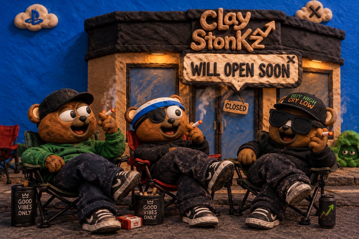 Pickjendol22's tweet photo. @ClayStonKz @Brrrbon_
My 3 clays
I'm just relaxing and waiting for it to open—I'm really impatient.
#ClayUp #RobinhoodNFTs https://t.co/NJ3EAvmoZ4