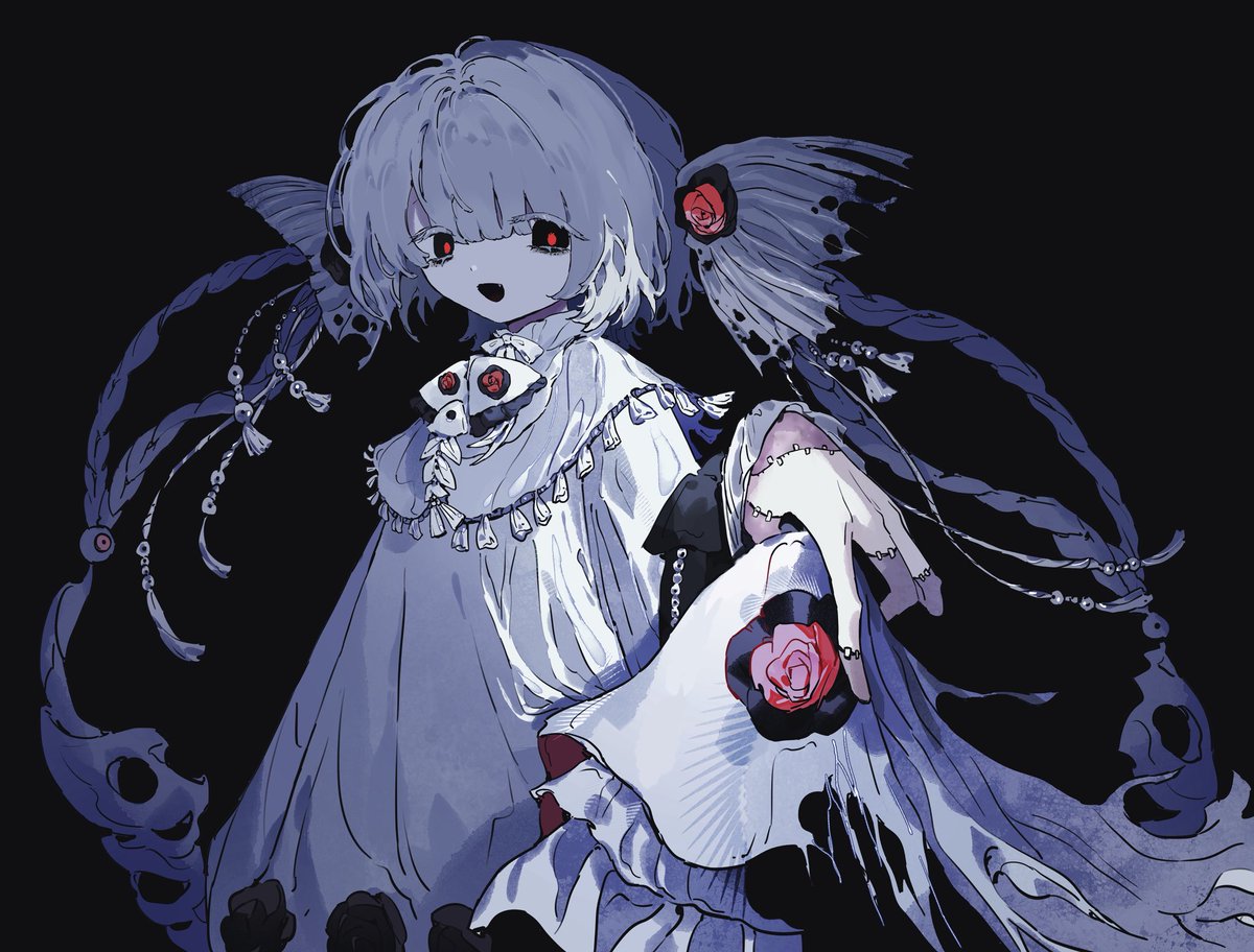 shioc621's tweet photo. アンデッドルラビーのイラストです🐟 https://t.co/XwmuSpUlum