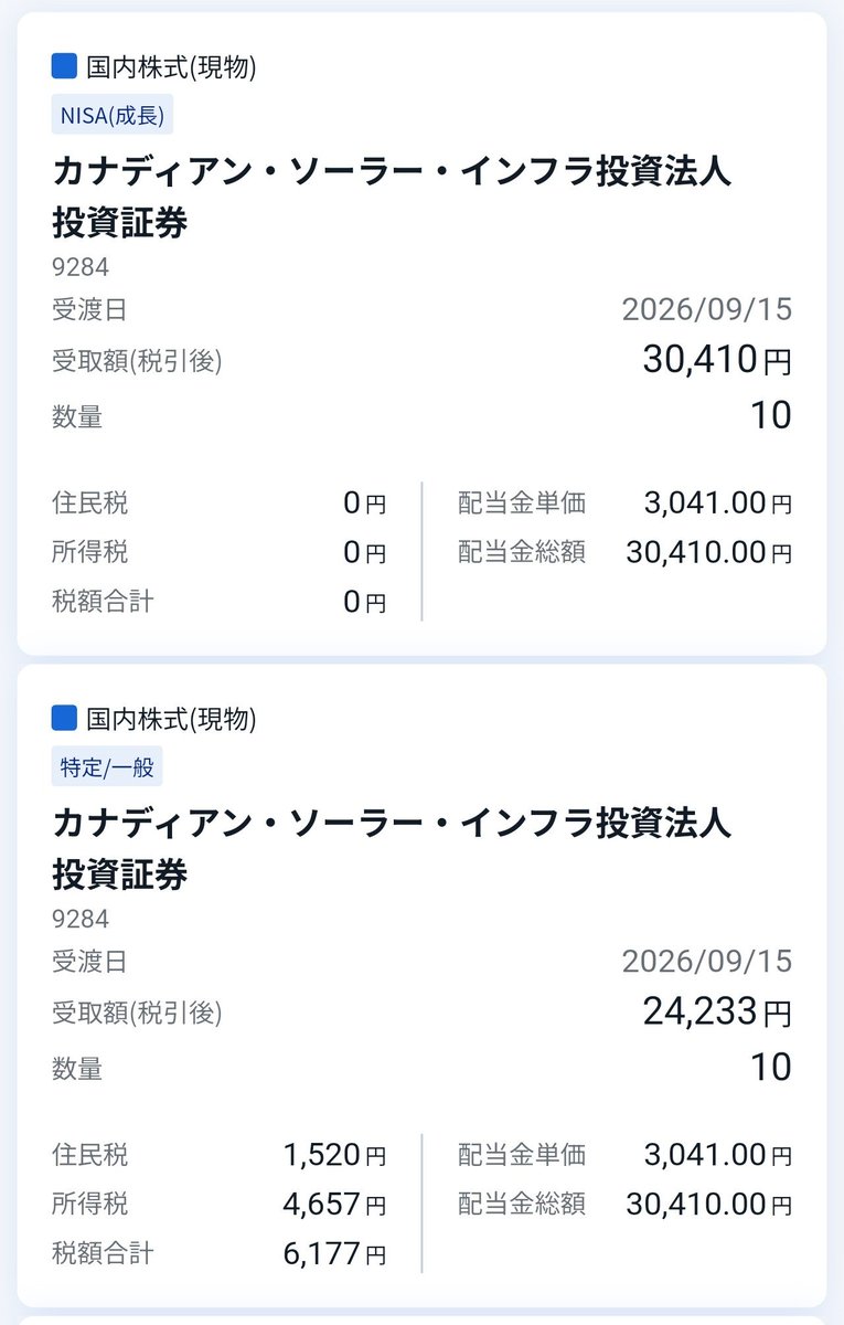 port_grat's tweet photo. 今月はインフラファンドやREITの分配金振込み月。
カナディアン・ソーラー等の利回りはホンマに魅力ですが、含み損の平常化が嫌やなぁ。
米国並みに制度や規制が緩和されて、もう少し市場の活性化と価格の安定感がほしいところです💦 https://t.co/TpoPkcJeH9