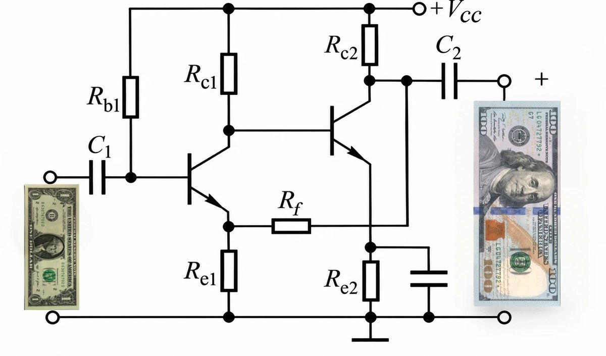 JLCPCB's tweet photo. If your amplifier could amplify more than just signals? ๐
Input: 1
Output: 100
#EngineeringHumor #CircuitDesign #ElectronicsEngineering #EngineeringMemes #JLCPCB https://t.co/CT1HxEePVp