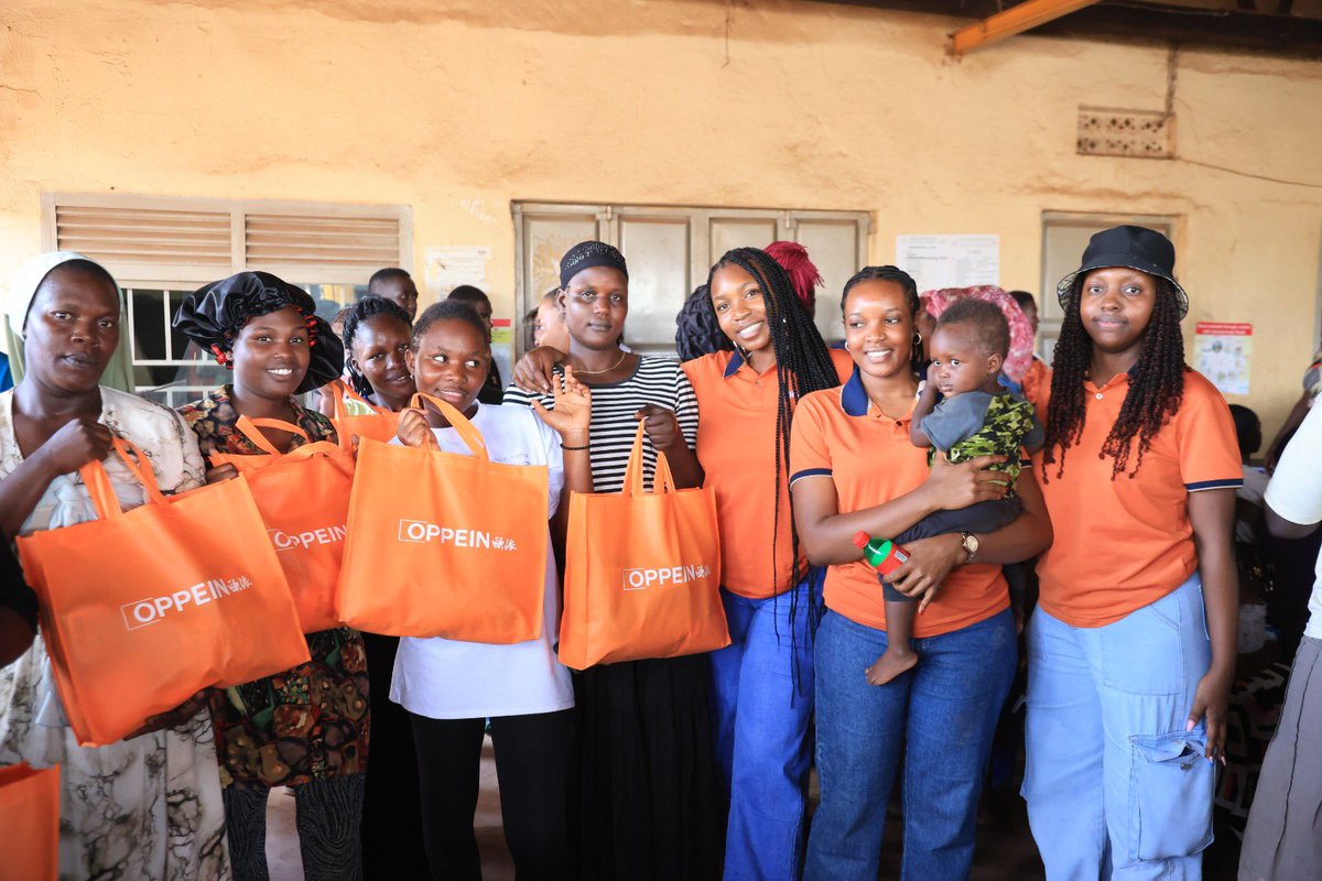 OppeinUganda's tweet photo. Beyond the crown, there’s a purpose. 👑❤️ Oppein Home is proud to power the Miss Uganda Outreach Program as we connect with communities and spread joy, care and hope. https://t.co/PjgRu95iFt
