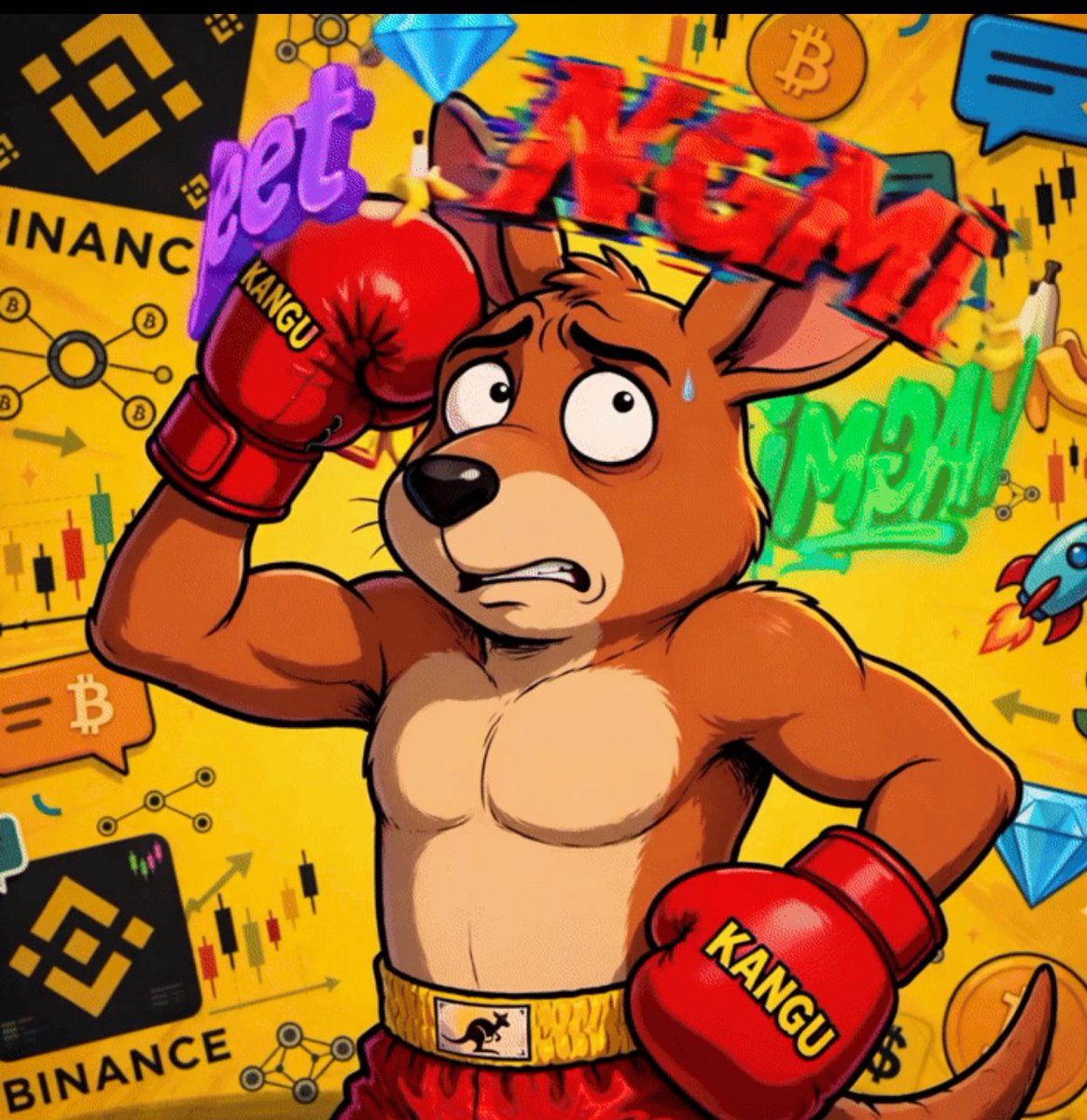 KANGUaus's tweet photo. @binance Hi mate, what you reckon of $KANGU on Binance 🥊 https://t.co/fryOguyMh0