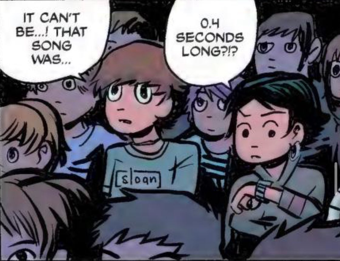 YoungNeilDaily's tweet photo. Daily Neil: Day 296

> Is that last panel a Neil feat since the song was faster than a human blink? 🤔 https://t.co/rntSq7BRz7