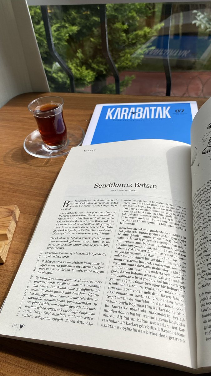 velidalbudak's tweet photo. “Sendikanız Batsın” demişti annem. Karabatak Dergisi 87. Sayı  Kırım ve Edebiyat dosyasıyla… @aliural_ural @KarabatakDergi https://t.co/YhOisQy0Pz