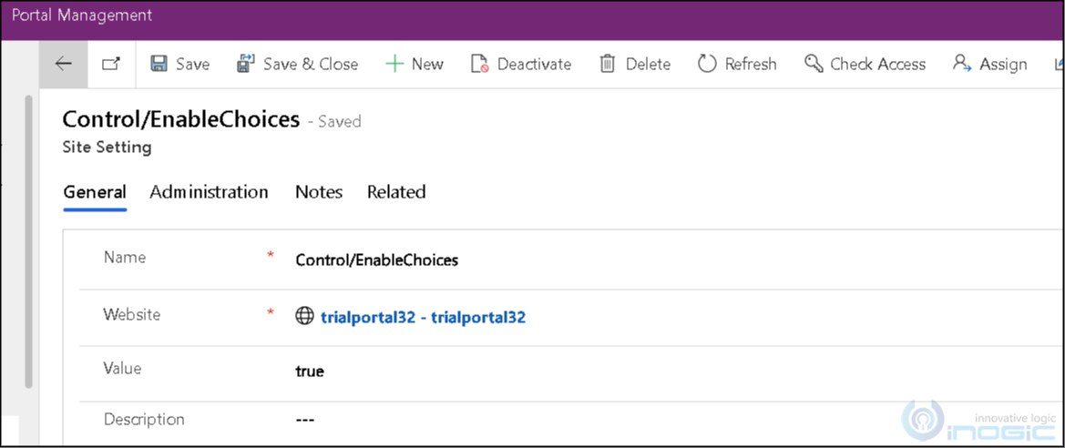 inogic's tweet photo. Simplify your Choices columns in Power Apps Portal for better data entry! โก
๐ https://t.co/xuAZckXbBN
#PowerApps #PowerAppsPortal #Dataverse #ChoicesColumn #MicrosoftPowerPlatform https://t.co/xvrp1h0g9s