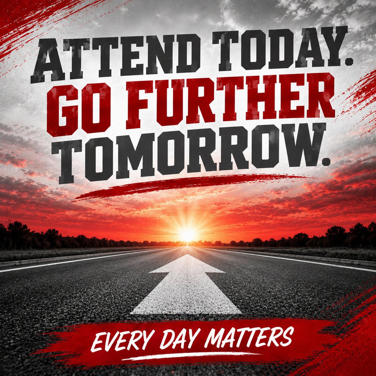 CantonSouthMS's tweet photo. ATTEND TODAY. GO FURTHER TOMORROW.

Being here today creates opportunities for tomorrow. Make attendance a habit that moves you forward.

#EveryDayMatters #AttendanceAwarenessMonth #GoWildcats https://t.co/5dXprmFUMW