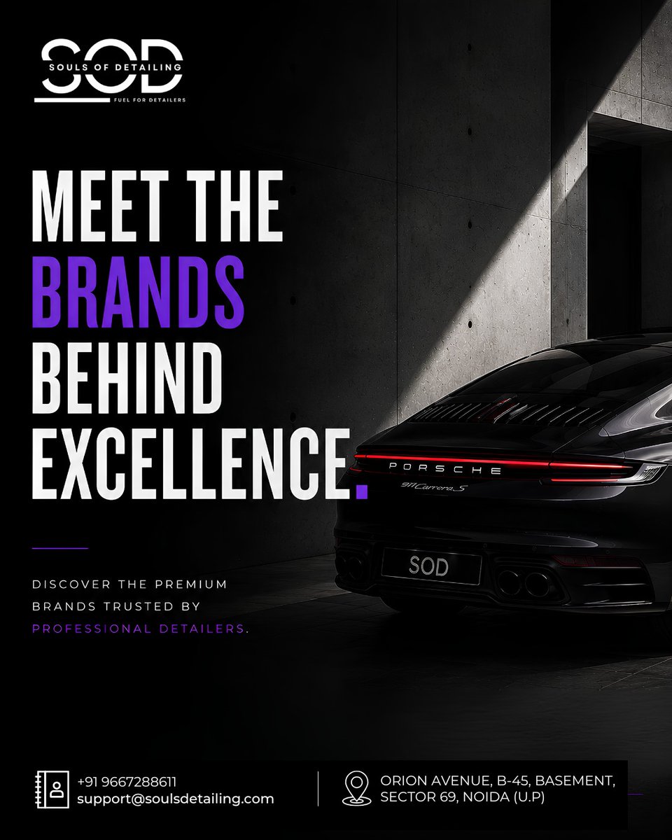 matthwhite30769's tweet photo. Meet the Brands Behind Excellence. At Souls of Detailing, we partner with global leaders to protect, enhance, and maintain your vehicle. Discover UC Films, Prismax, Motor Protek, CFC, and Koch Chemie for elite automotive care. https://t.co/TPv6OwzuYD
