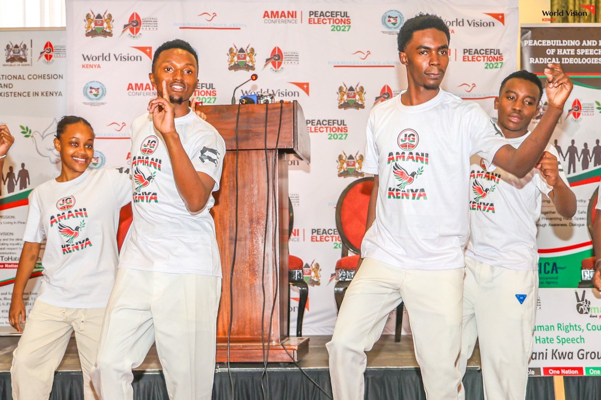 UnKenya's tweet photo. 1/ The road to a peaceful 2027 election does not begin on polling day. At the #AmaniConference2026, @NCIC_Kenya, @NSCpeace, @irck_info, @WorldVisionKE and partners focused on what prevention requires now: trust, dialogue, credible information and collective action. https://t.co/vIETM7l8OA
