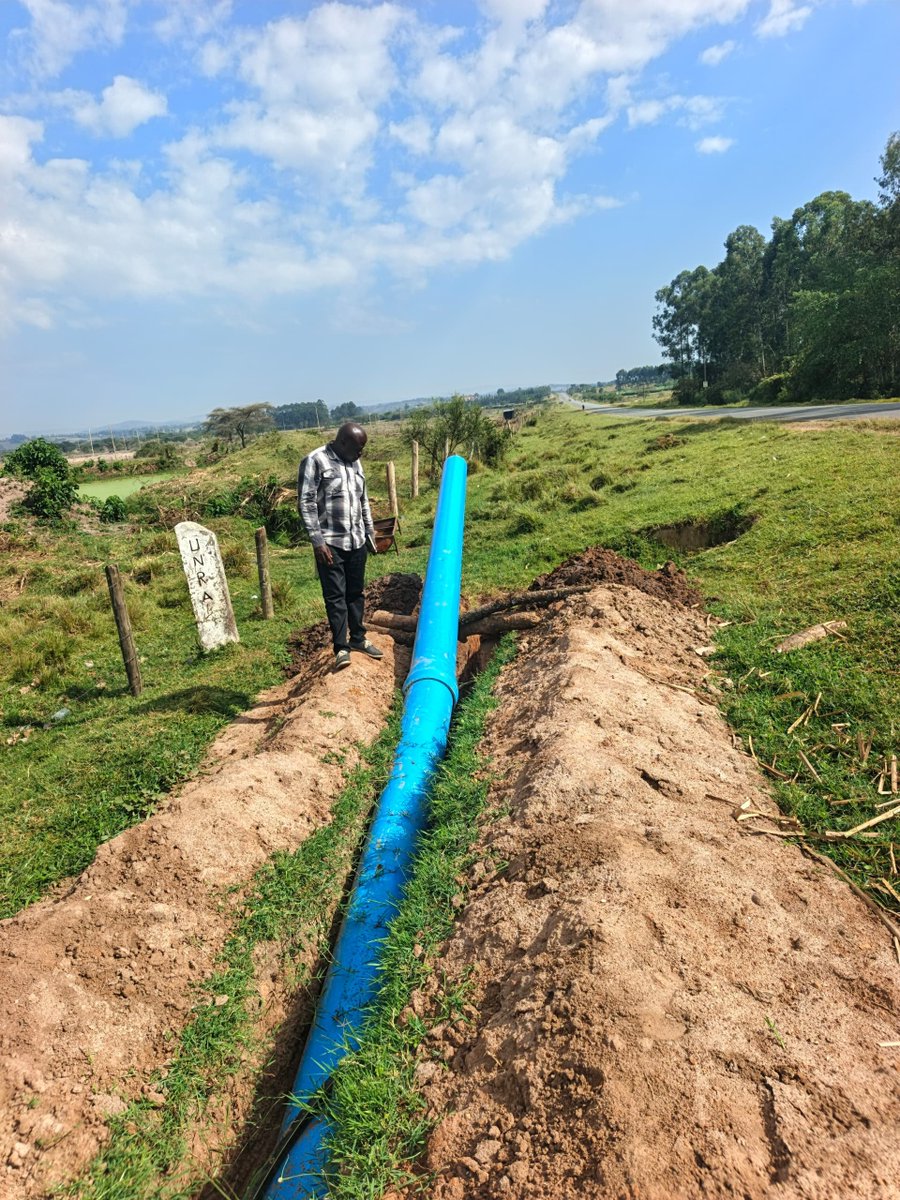 nwscug's tweet photo. The Government of Uganda @GovUganda , through NWSC, is working to improve water supply reliability in Mbarara City.

The project involves laying a 12-inch water transmission main from Mbarara City toward the Kanyeganyege booster station, from where water will be pumped to the Nyampikye tank.

Upon completion, the project will improve water supply reliability in Bwizibwera, Kaguhanzya, Rubindi, and the surrounding areas.

Every effort is being made to complete the works and commission the new line within two months.

Special appreciation goes to the various stakeholders in Mbarara City who have taken part in the planning and supported the implementation of this project. @NWSCMD #NwscUpdates