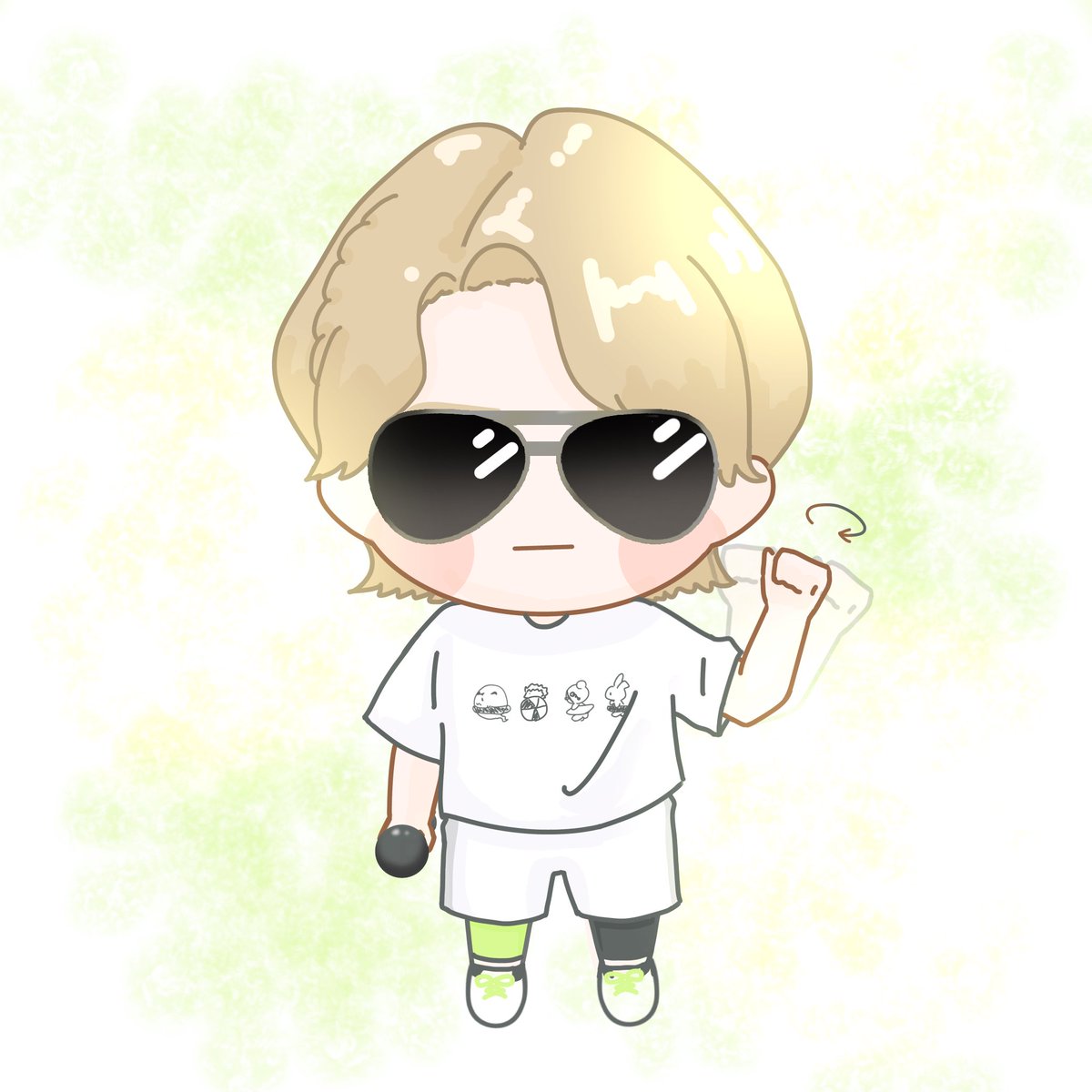 yusa_rock_'s tweet photo. 【サマーツアー東京2部  ～イケナイ太陽～】

(ぐりさんがこっち《2階中央》見てくれてるー！わ〜！)
(…ん？ずっとこっち見てるな？)
(……ぁ、虚空を見つめてるんだ…) 

腕以外全く動かないのおもしろかったです！

 #まるぐりっと https://t.co/o5OQZ4fuZC