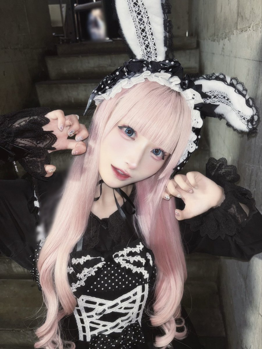 _waruicotton_'s tweet photo. 🐇🖤 https://t.co/Zc2igf30Mx