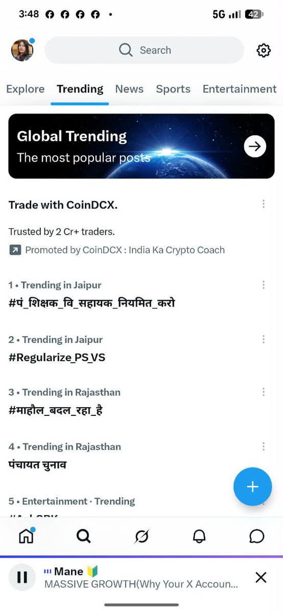 YagyaDutt_IND's tweet photo. नियमितीकरण के वादे से मुकरने का असर राजस्थान नगर निकाय के औसत चुनावी नतीजों में साफ दिखने लगा है। #माहौल_बदल_रहा_है #पं_शिक्षक_वि_सहायक_नियमित_करो #Regularize_PS_VS @narendramodi @zeerajasthan_ @deepakmhaskey @amitmalviya @BeingArun28 @hirendrakaushik https://t.co/oDSL1j2vpc