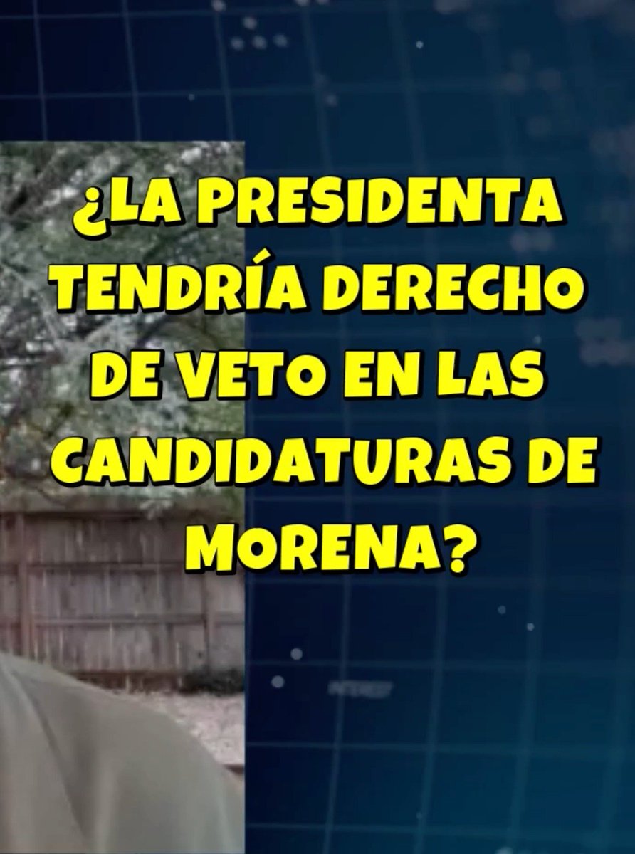 RoyCampos's tweet photo. *Vamos a aceptar que la presidenta no es quien pone las candidaturas de Morena*, incluso aceptemos que las encuestas son las que lo deciden sin mayor intervención que no sea las cuotas de género que el partido establece; pero aun aceptando todo eso, aquí con Patricia Estrada en Oro Noticias, afirmo que la Presidenta Shéinbaum debe tener un derecho de veto, no por otra cosa que porque será alguien con la que deberá cogobernar cada entidad federativa en caso de ganar, sí que *si no tiene derecho de voto, debe tener derecho de veto*

#MEXICO #SHEINBAUM #ENCUESTAS #ROYCAMPOS #MORENA

https://t.co/tDvL3ubNGd