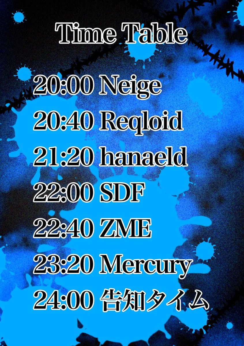 ThisisNeige's tweet photo. ❄️イベント出演のお知らせ❄️
10/24 20:00 Start
"FATAL VIOLENCE" on Twitch
暴力とは無縁の世界でやってる私がやばい音しかない配信イベントに出ます!?!
Bigroom Houseを中心に開幕から低音の暴力をお届けします👊
爆音で踊り狂おうぜ( ∩ ˙-˙ )⊃
#FATAL_V https://t.co/CXLK9dOTl5