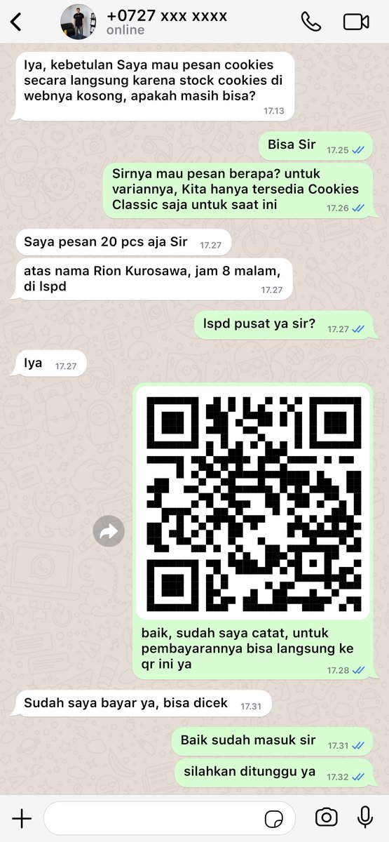 merahcn's tweet photo. [🍪] 22
         Jadinya pesen apa Pak Sergeant? https://t.co/ZQEOmbfeNl