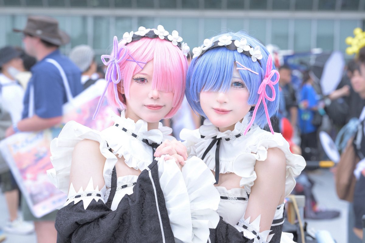 kanatakana___'s tweet photo. Cosplay

Re:ゼロから始める異世界生活 / ラム＆レム

🩷→@suzuxxu__ 

#c108 #c108_cosㅤㅤㅤ https://t.co/ubPJgXrpry