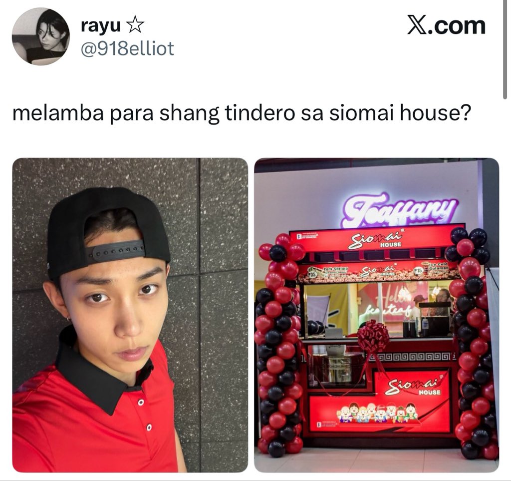 yufamii_'s tweet photo. buti pa sa kabila pwede na mag ojt (master siomai, j&amp;t, kfc) https://t.co/Ccd618Giq4