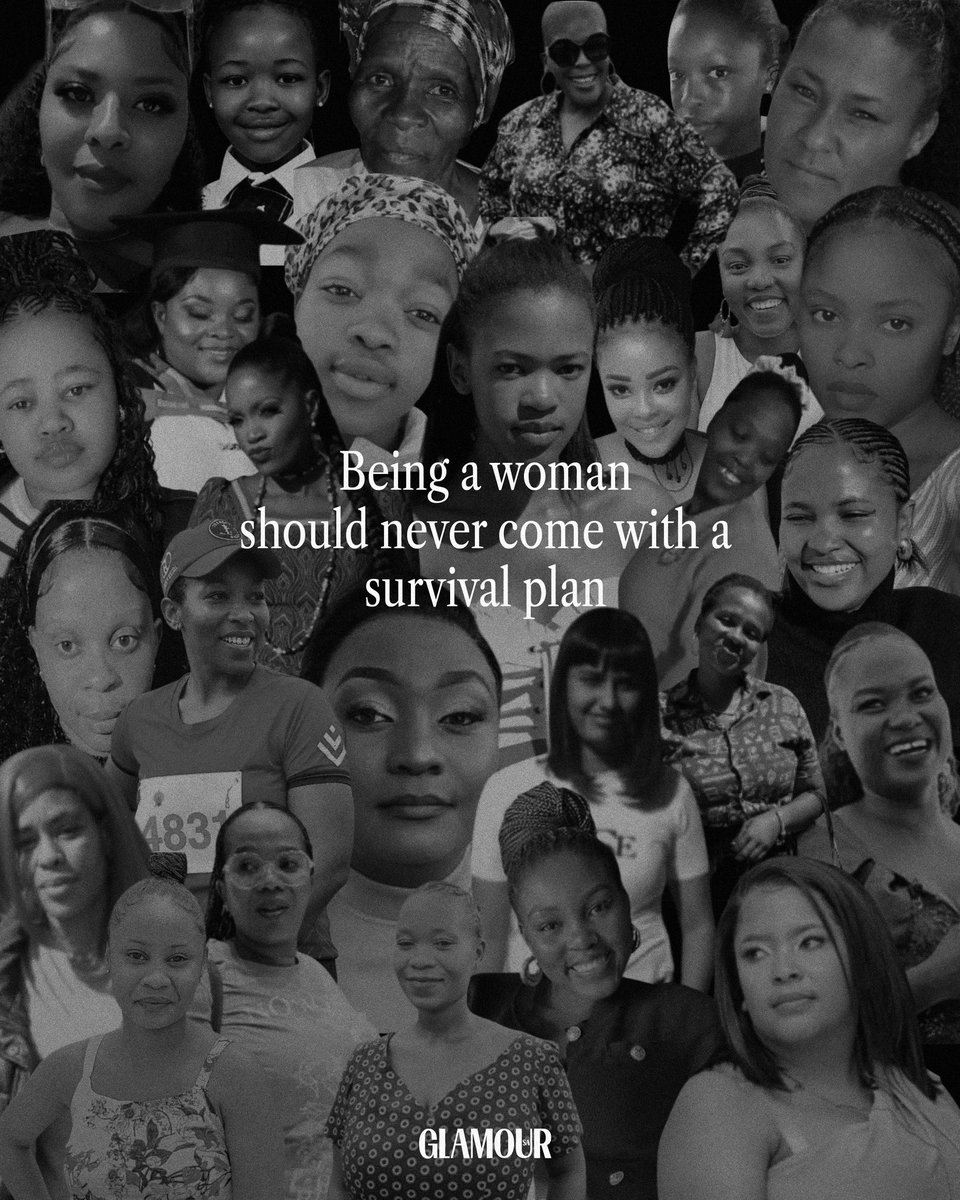 GLAMOUR_sa's tweet photo. As the country confronts yet another wave of violence against women, the conversation around safety, accountability and meaningful change cannot be ignored. https://t.co/prffWO6HOU