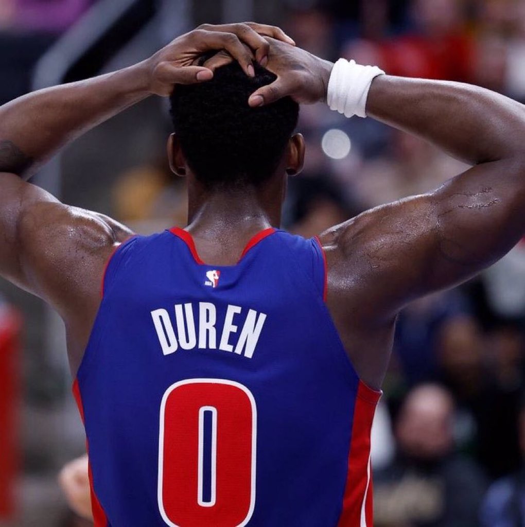 mave_hoops's tweet photo. Jalen Duren feels “disrespected” by the Pistons and negotiations are no longer about the money, per @MarcJSpears 

Detroit is trying to “heal” the relationship before training camp https://t.co/SlP1PTqbLh