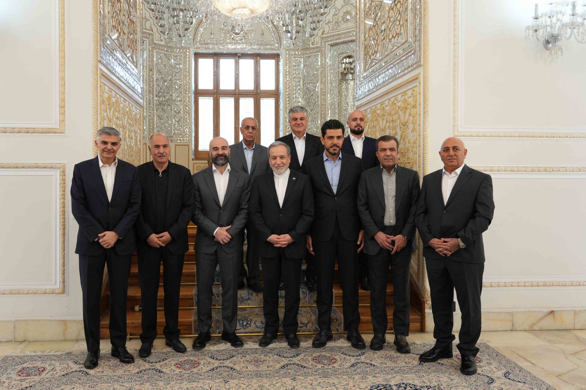 Bafeltalabani's tweet photo. Bafel Jalal Talabani, President of the Patriotic Union of Kurdistan, and Abbas Araghchi, Minister of Foreign Affairs of the Islamic Republic of Iran, met in Tehran.
During the meeting, which was attended by a high-level PUK delegation, discussions focused on the latest political developments and military changes in the region. Bafel Jalal Talabani emphasized that problems require peaceful solutions and ongoing dialogue.
Bafel Jalal Talabani reiterated the PUK's continuous efforts to establish peace and de-escalate tensions, stating that the Kurdistan Region respects the security and sovereignty of neighboring countries, and that a shared and ancient history binds us together with the Iranian people.
For his part, the Minister of Foreign Affairs of the Islamic Republic of Iran expressed his appreciation for the role of Bafel Jalal Talabani and the PUK in their efforts to protect the stability of the Kurdistan Region, Iraq, and the region as a whole.