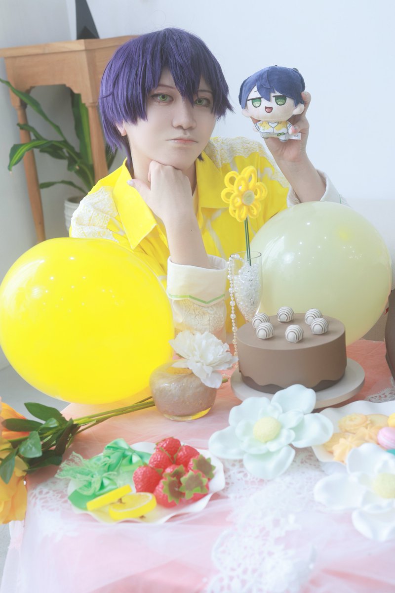 torothunakan's tweet photo. 【cos/🌈🕒】⚔️

🍋……？

photo:詩緒さん @shrbyy24
#うぃずけーきお茶会併せ0704 https://t.co/AMMX3dlG3c