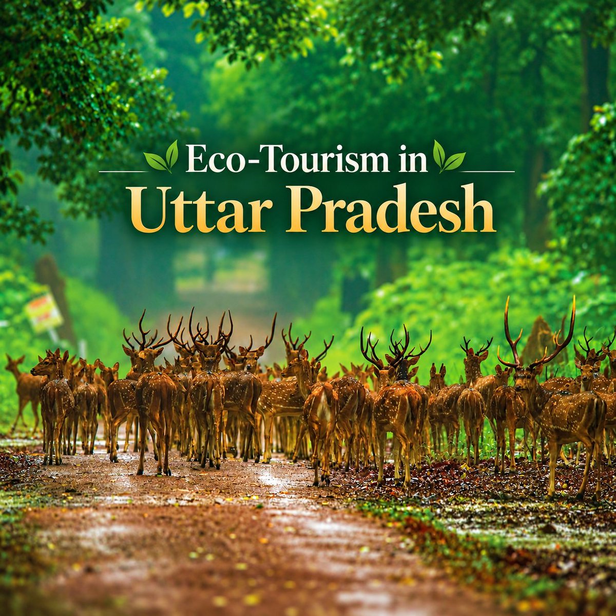 2LexTerrae's tweet photo. In line with the vision of #ViksitUP2047, the State of Uttar Pradesh is encouraging growth of eco-tourism and advancing a sustainable model of tourism. The State of UP has launched a UP Eco Tourism app. The Eco-Tourism Development Board has invested over INR 161 CR over the last three years to strengthen eco-tourism infrastructure.

Uttar Pradesh’s strategic focus combines #SustainableTourism, wildlife management and regional tourism circuits, turning the state's natural heritage into a scalable model for green economic growth under #ViksitBharat2047.

@DrArun_BJP,Minister for Forest, Environment & Climate Change, while inaugurating the Vanguwan Eco-tourism Centre on 13 August 2026 , highlighted eco-tourism as a pillar of local employment & future advancements. 

#EcofriendlyInfrastructure #EcoTourism #ViksitUP2047 #UttarPradesh #WildlifeConservation #SustainableTravel #EkPedMaaKeNaam #GreenUP #RamsarSites #NatureConservation

@uptourismgov @incredibleindia @EcoTourismUP @mygovindia @2LexTerrae