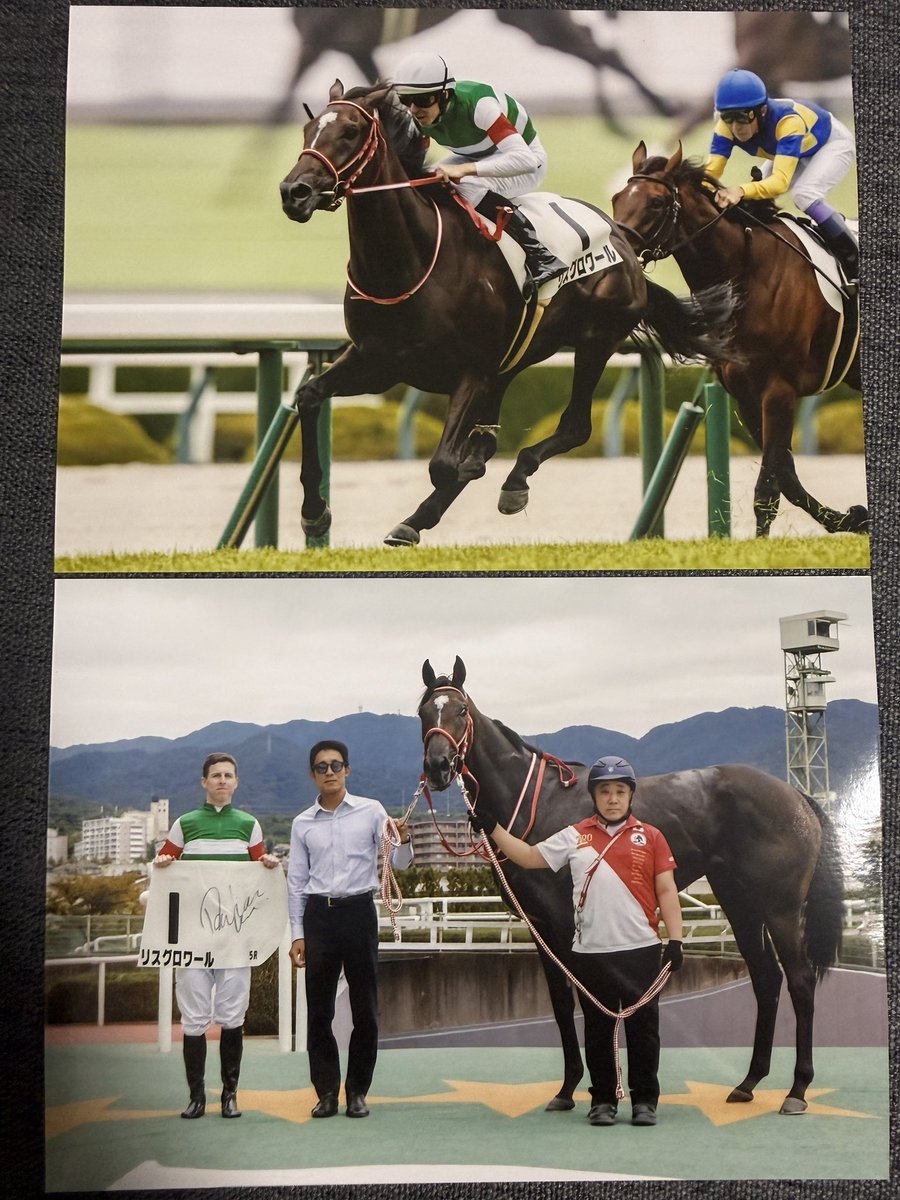 DAI45226793's tweet photo. リスグロワールの写真届いた😄
次のアルテミスステークスもいい結果だといいな😊 https://t.co/Eply72O9GM