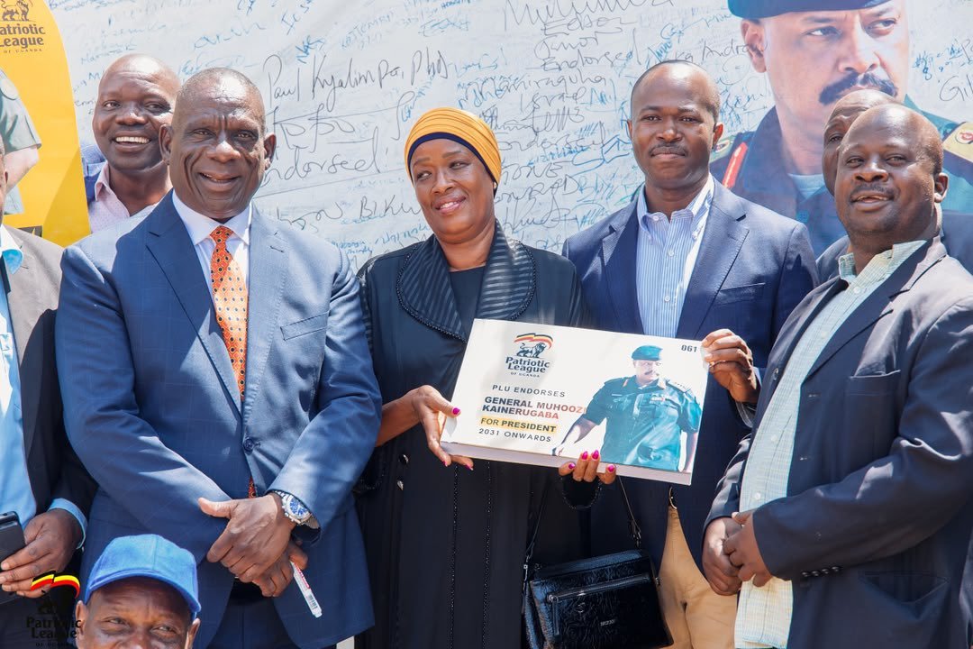 HonDaudiKabanda's tweet photo. The State Minister for Water and environment who is also the Woman MP for Kalungu District, Hon. Hajjati Aisha Ssekindi is among those that have endorsed General Muhoozi Kainerugaba’s 2031 Presidential bid. https://t.co/Our8kRVWyH